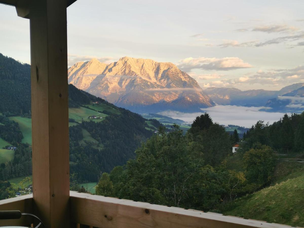 Апартаменти Bergblick Hollnhof Donnersbach Екстер'єр фото