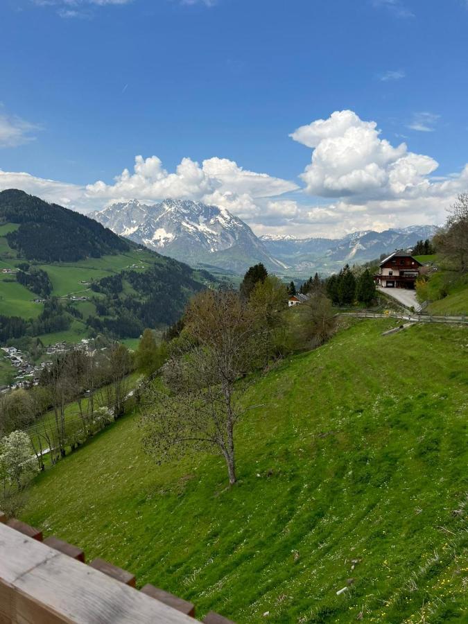 Апартаменти Bergblick Hollnhof Donnersbach Екстер'єр фото